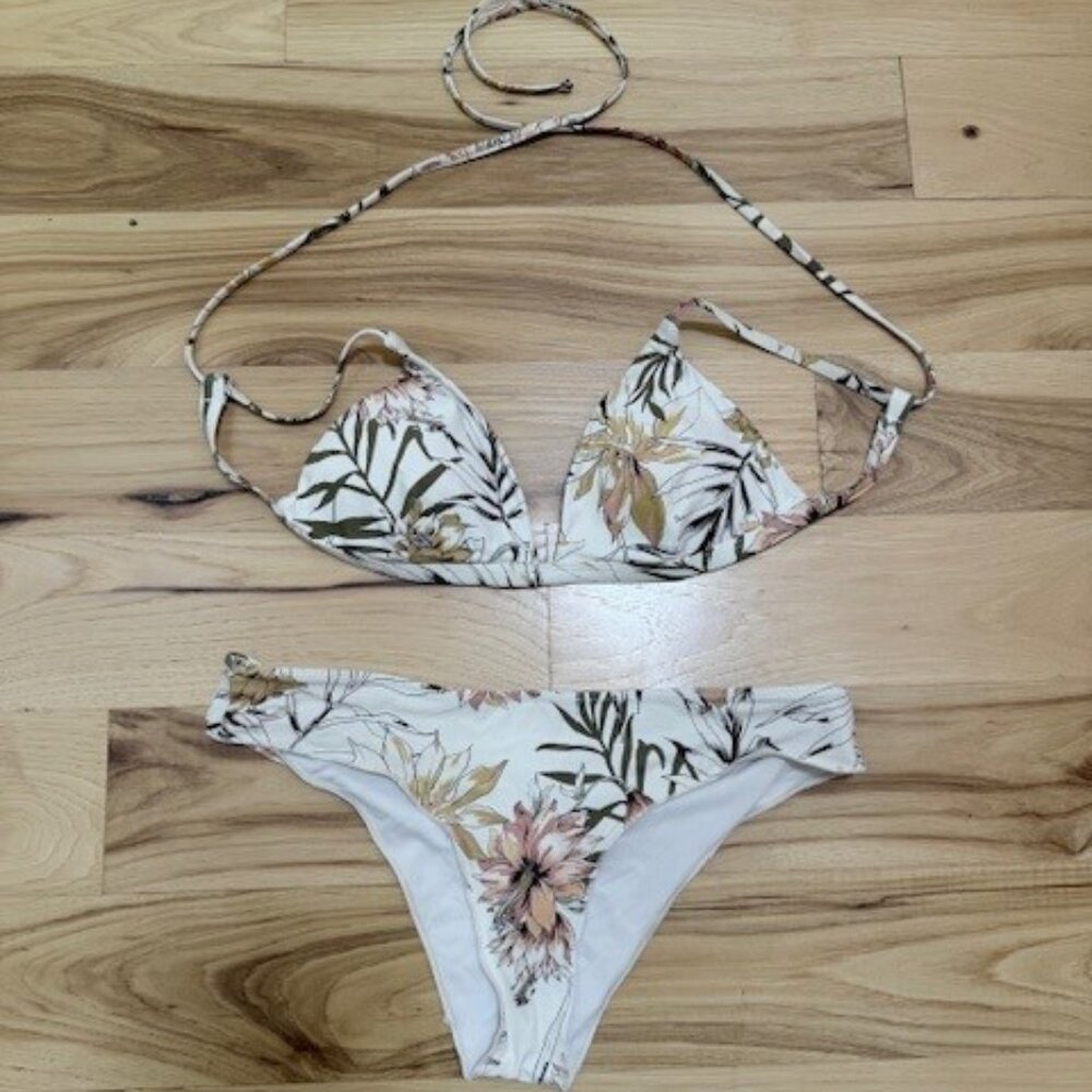 Rip Curl Cheeky Runched Swimsuit